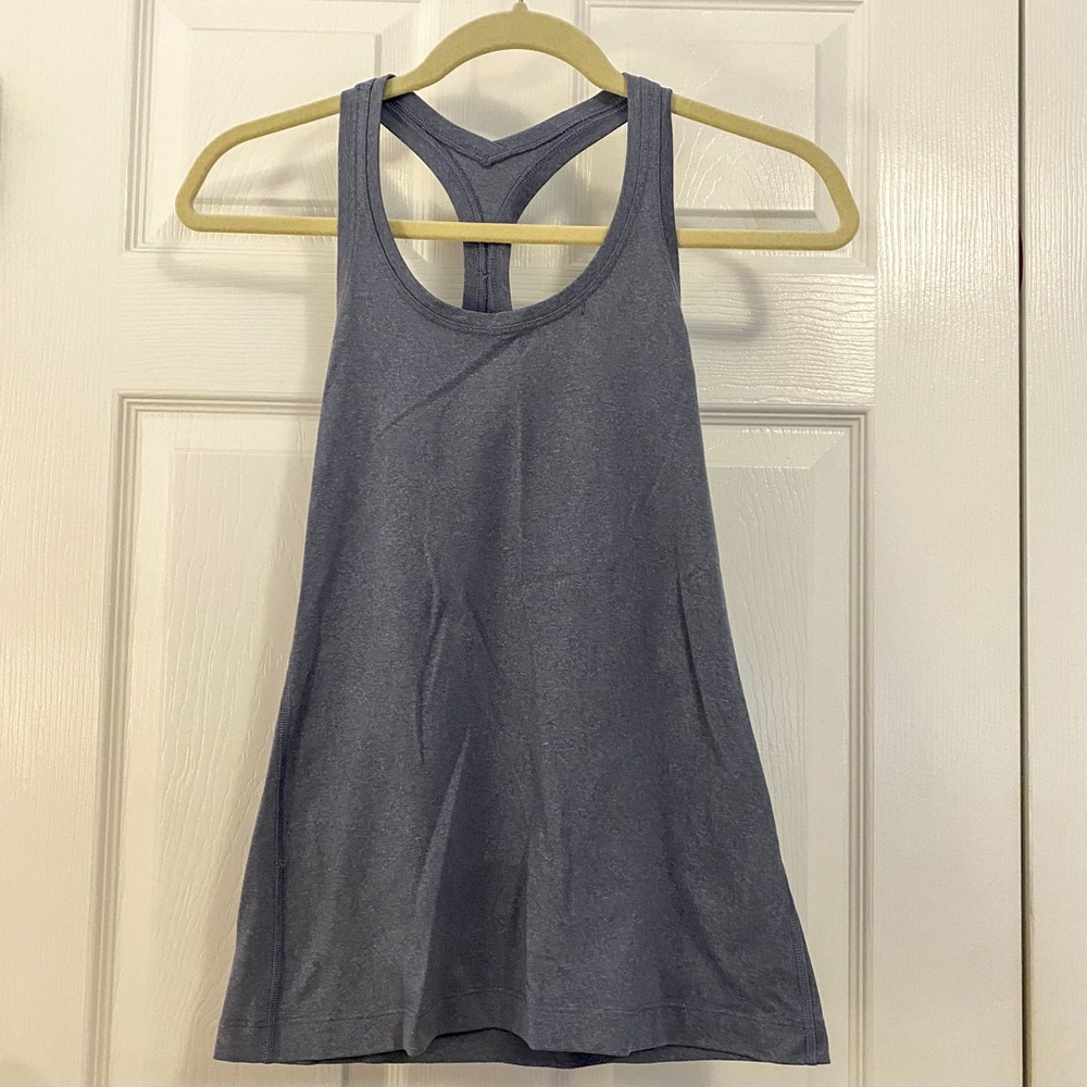 Lululemon Blue Racerback Tank